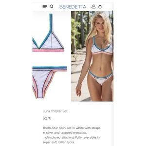 Brand new BENEDETTA Swimsuit, never worn!